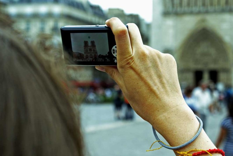 American Tourist in Germany