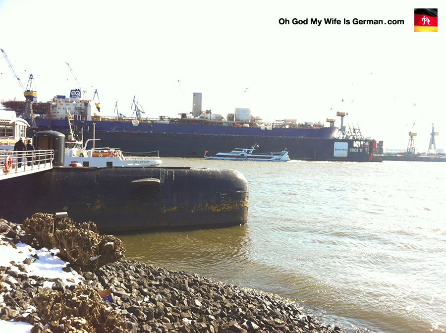 U-Boat at Hamburg Bay