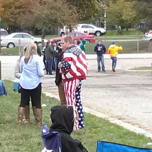 'MERICA patriotism funny american flag outfit