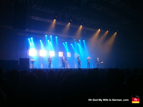 The Wise Guys a cappella group Germany Good Vibrations Tour Gottingen Antidepressant Tour 2013