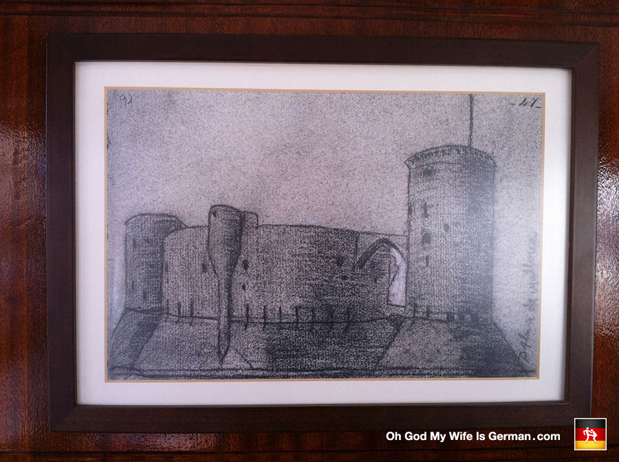 70-joan-miro-drawing-of-castell-bellver-at-age-12