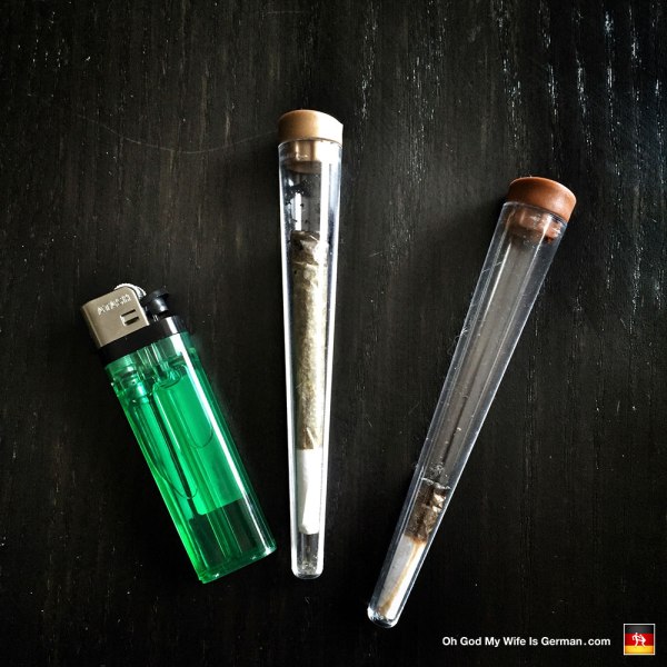 Marijuana joints in Amsterdam