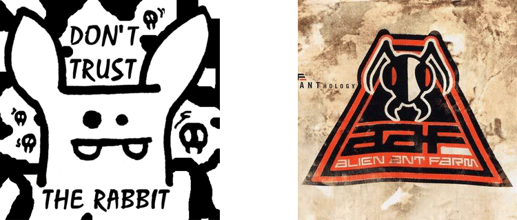 Don't Trust the Rabbit YouTube Trixi logo