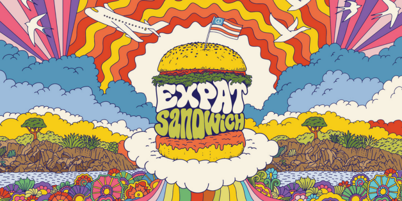 Expat Sandwich Podcast Travel Logo